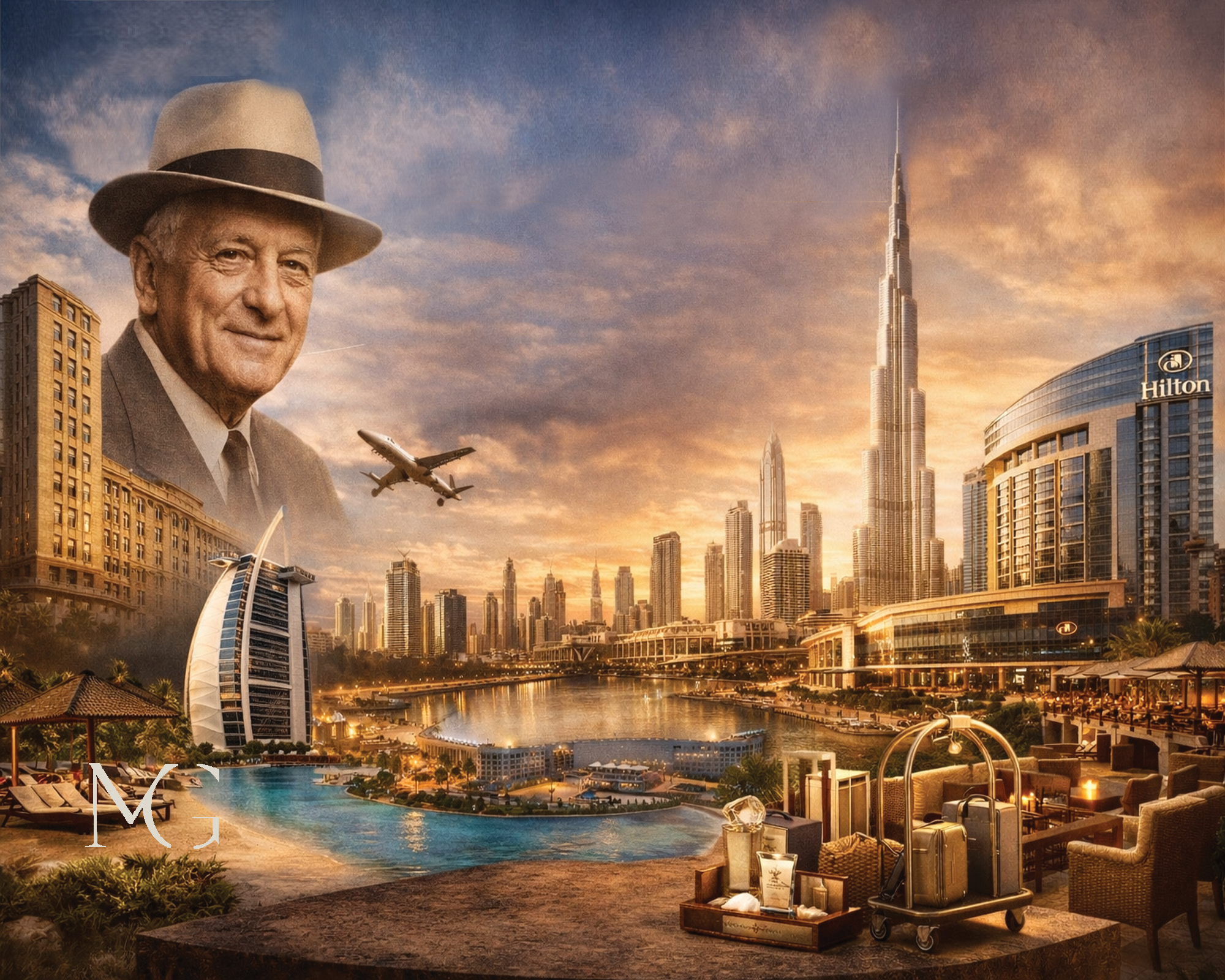 داستان شکل گیری برند هیلتون