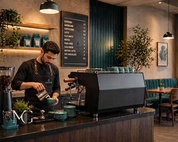 تجهیزات کافیشاپ